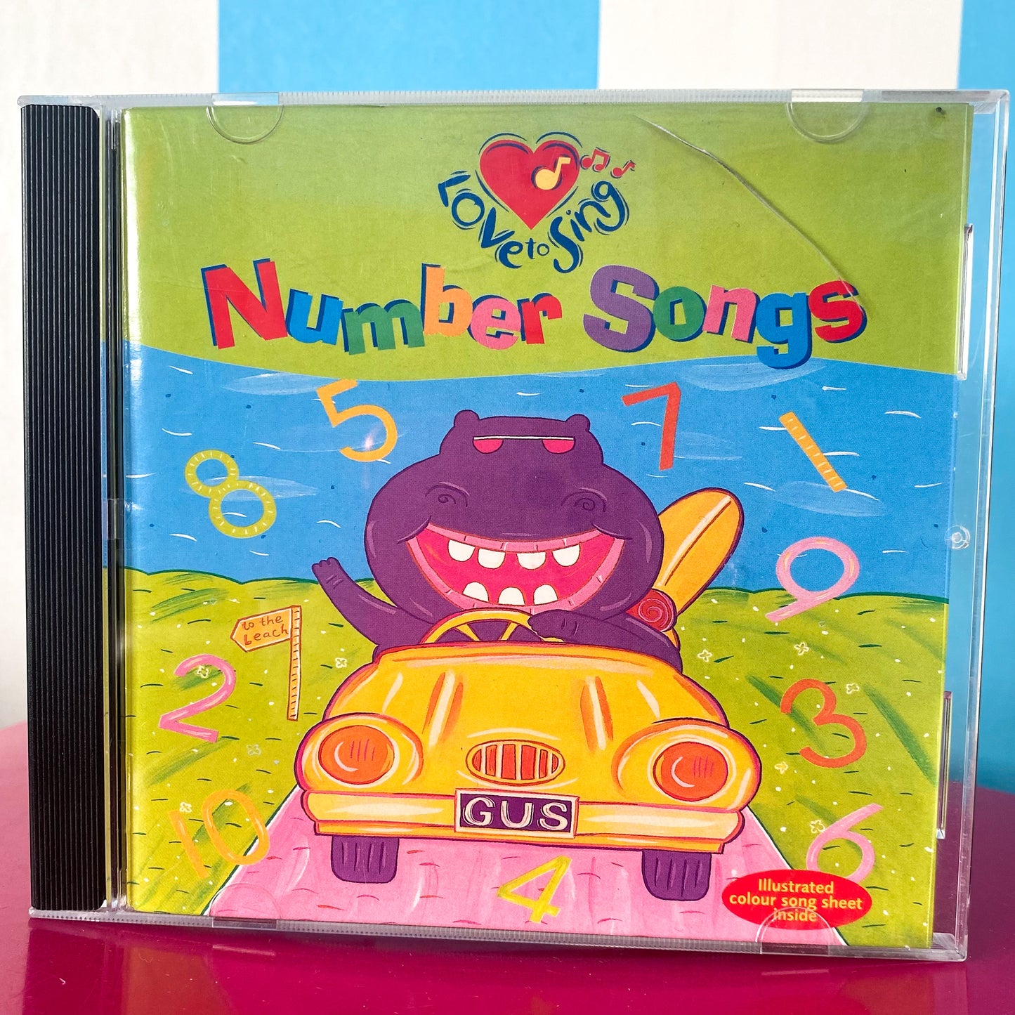 Love To Sing Number Songs CD