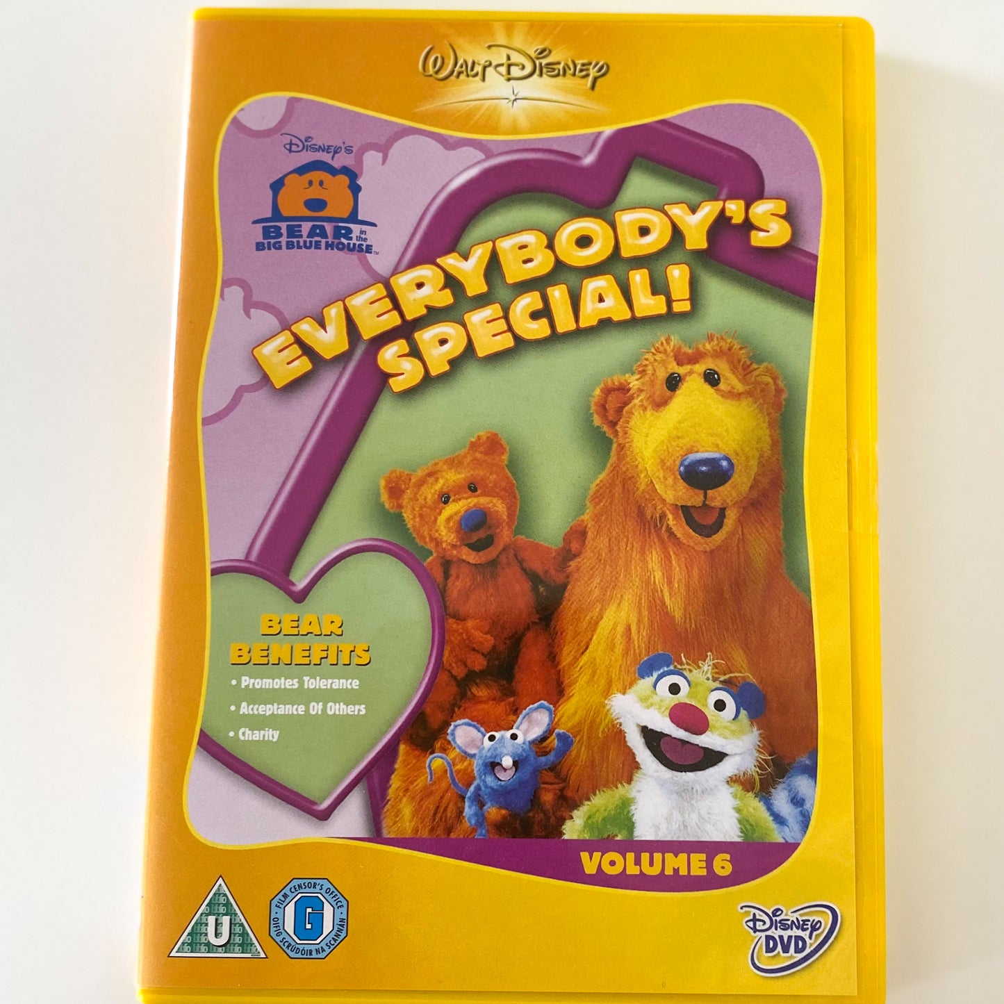 Disney Bear In The Big Blue House DVD