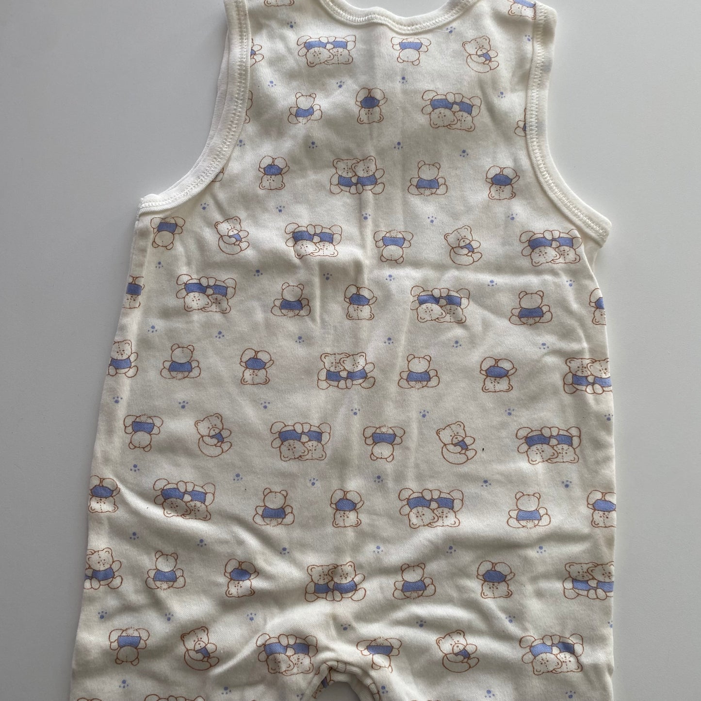 Vintage Teeny Weeny Footed Romper - Size 12M