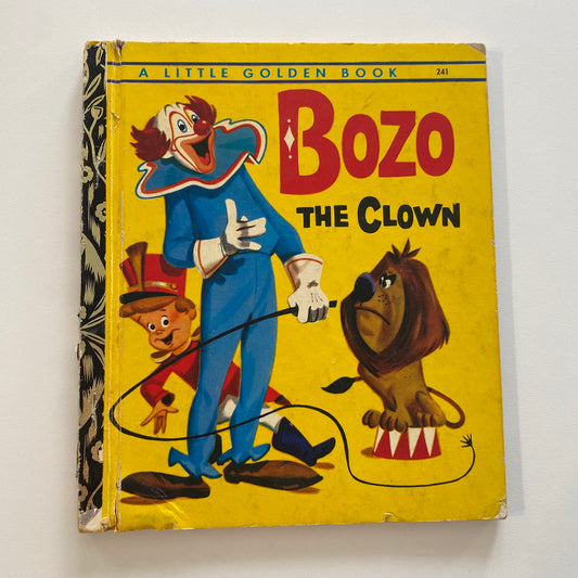 Book - Little Golden Bozo The Clown