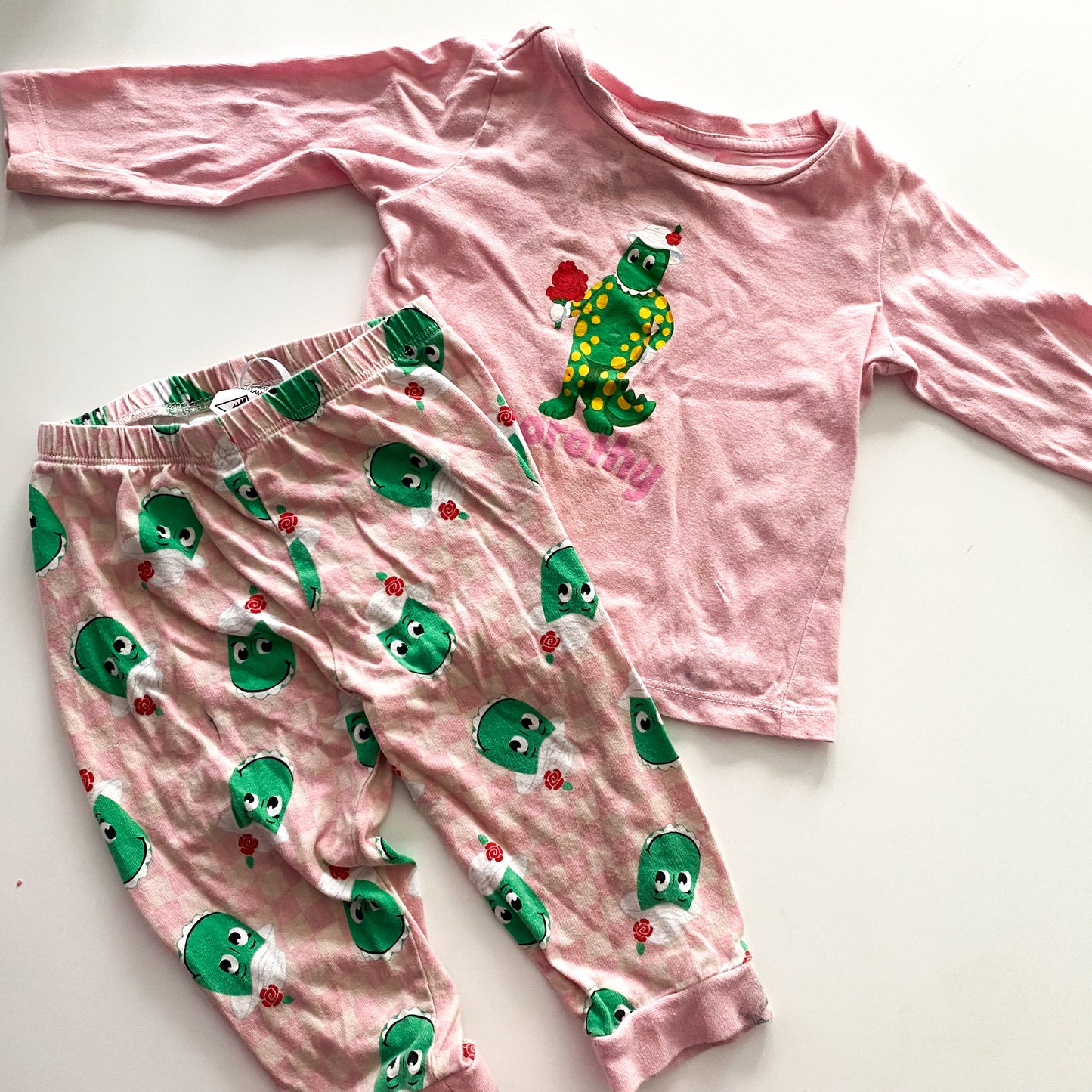 The Wiggles Dorothy The Dinosaur Pyjamas - Size 1 (FLAW)