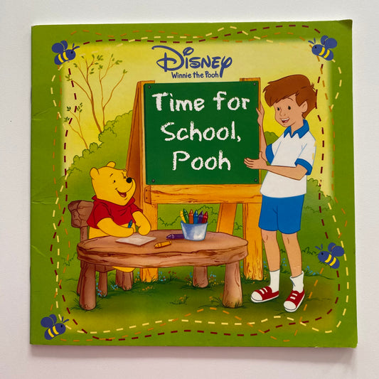 Disney Winnie The Pooh Time For School Book