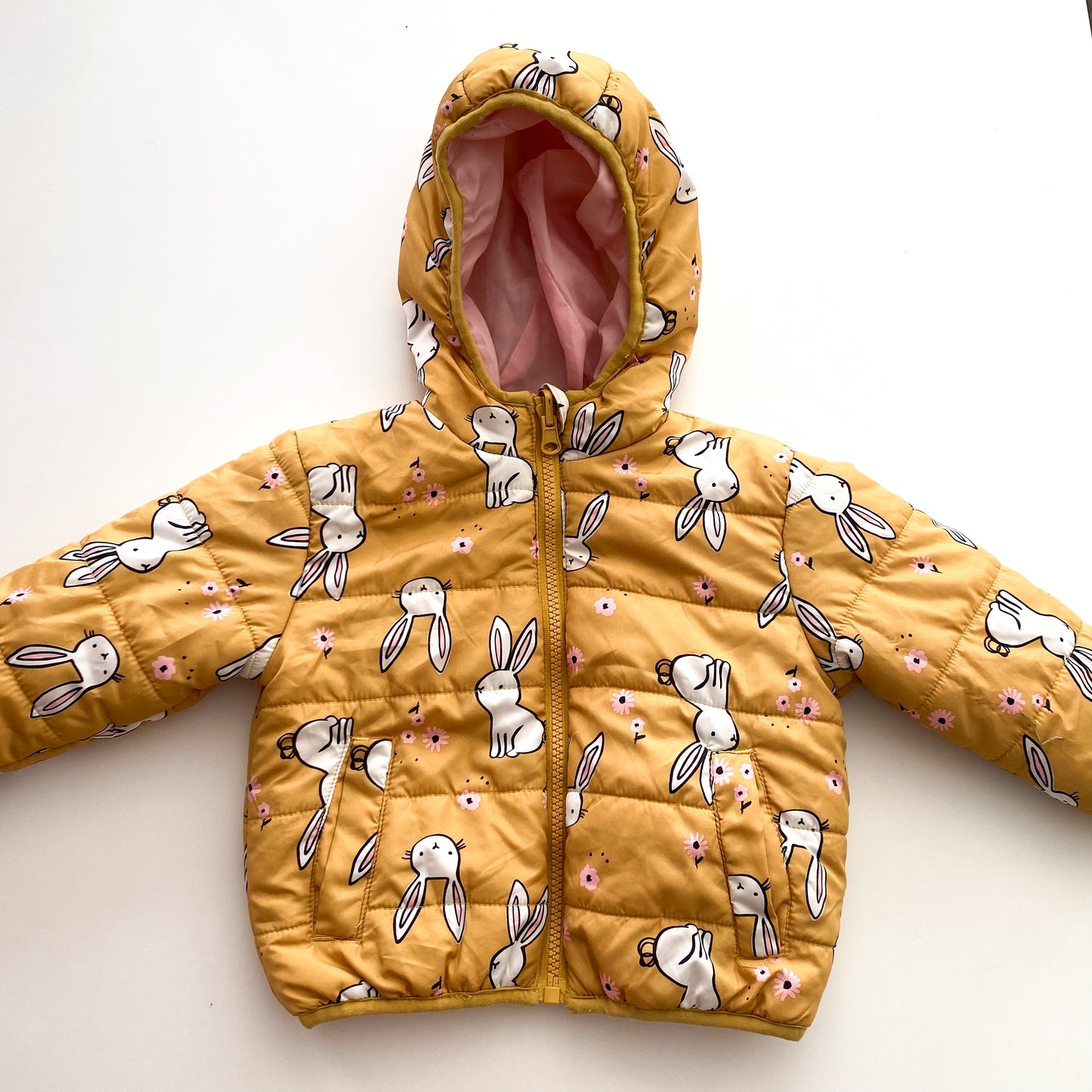 Bunny Puffer Jacket - Size 1