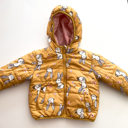 Bunny Puffer Jacket - Size 1
