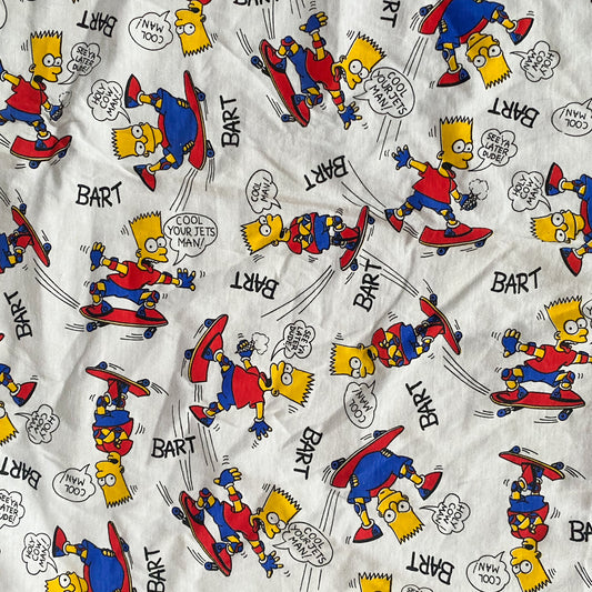 The Simpsons Bart Simpson Fabric