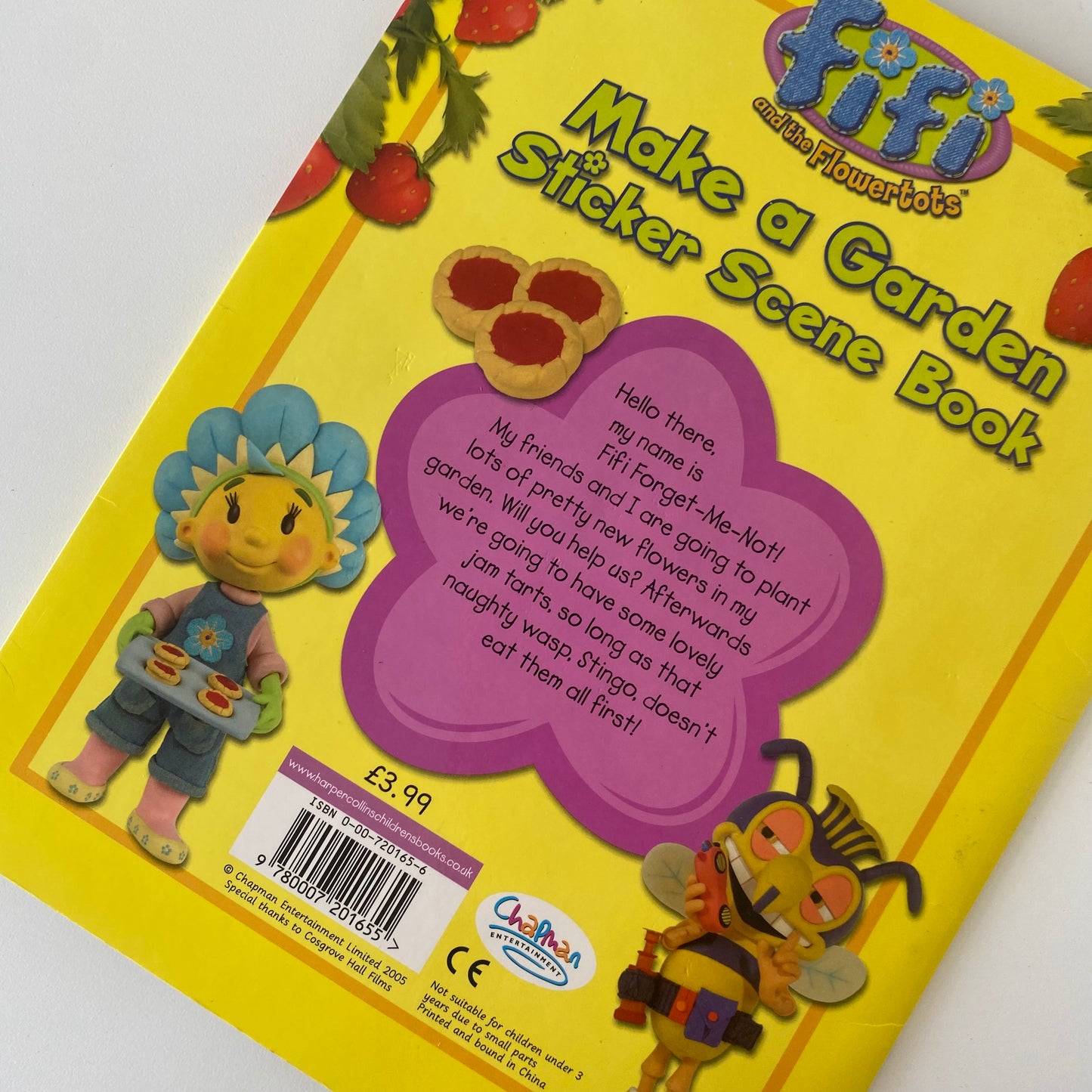 Reusable Sticker Scene Book - Fifi & The Flower Tots (NEW)