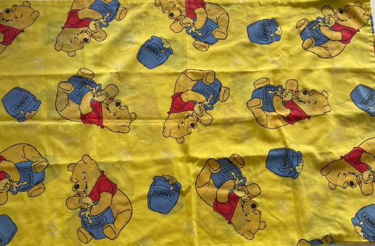 Vintage Winnie The Pooh Pillowcase