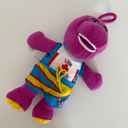 Vintage Barney Beanie Bath Plush