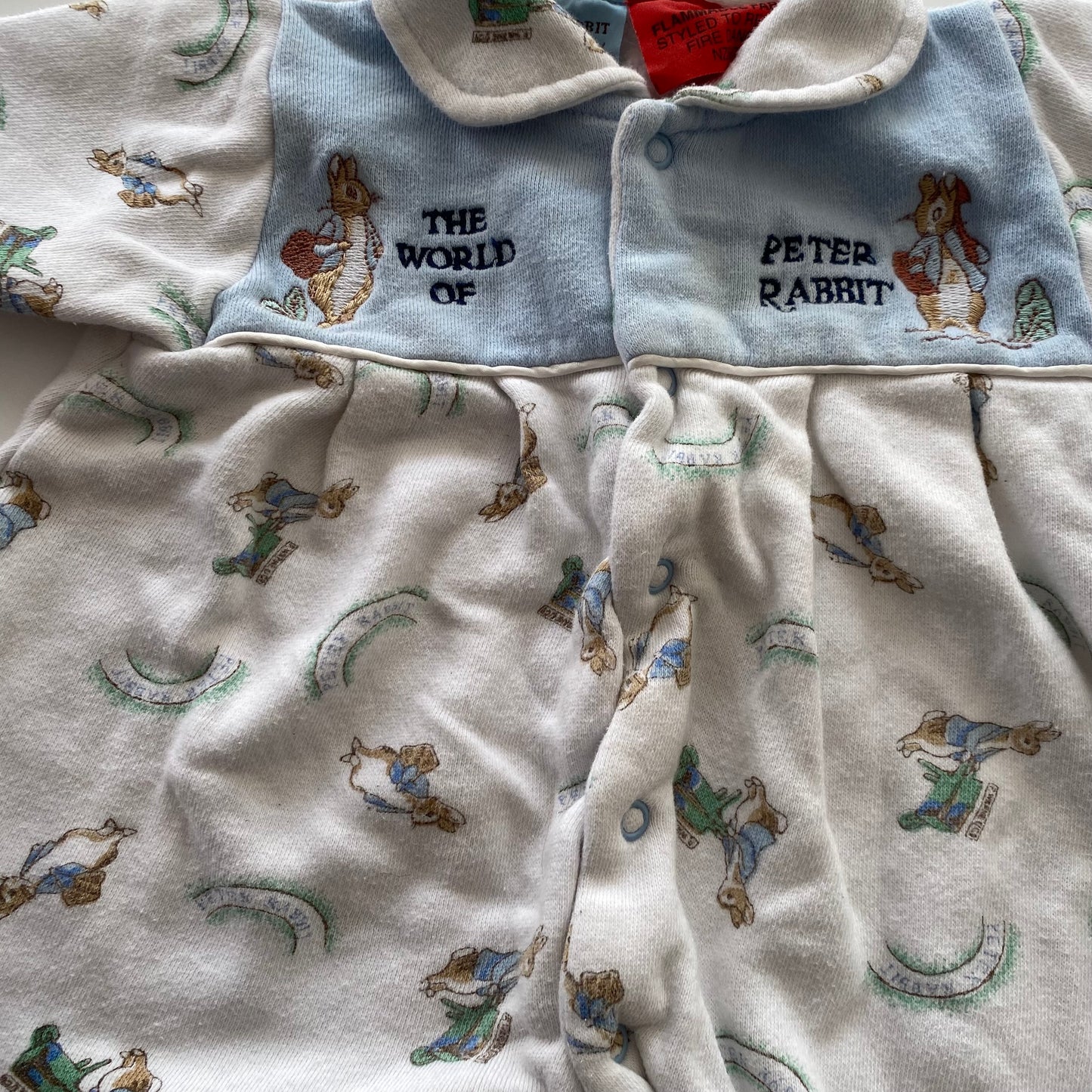 Vintage Peter Rabbit Romper - Size 3M