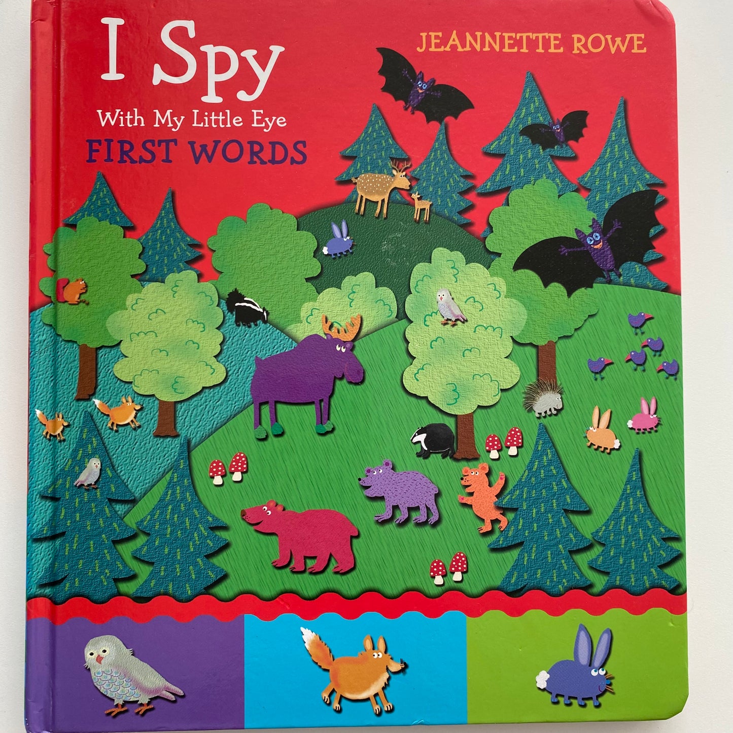 I-Spy With My Little Eye First Words Board Book