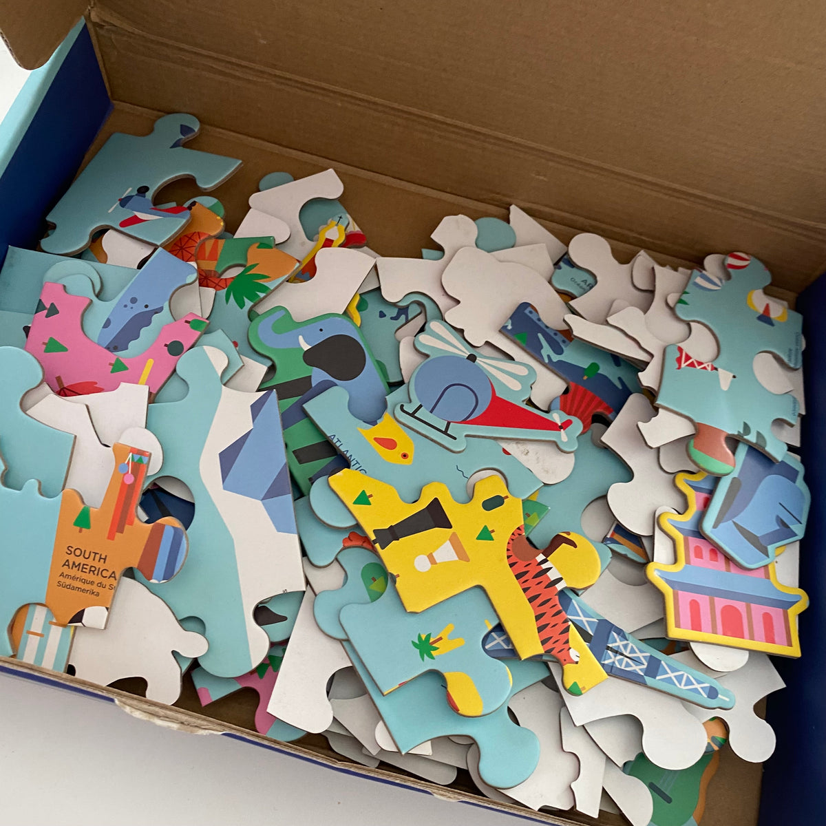 Mudpuppy Map Of The World 78 Piece Puzzle – Thrifty Grace