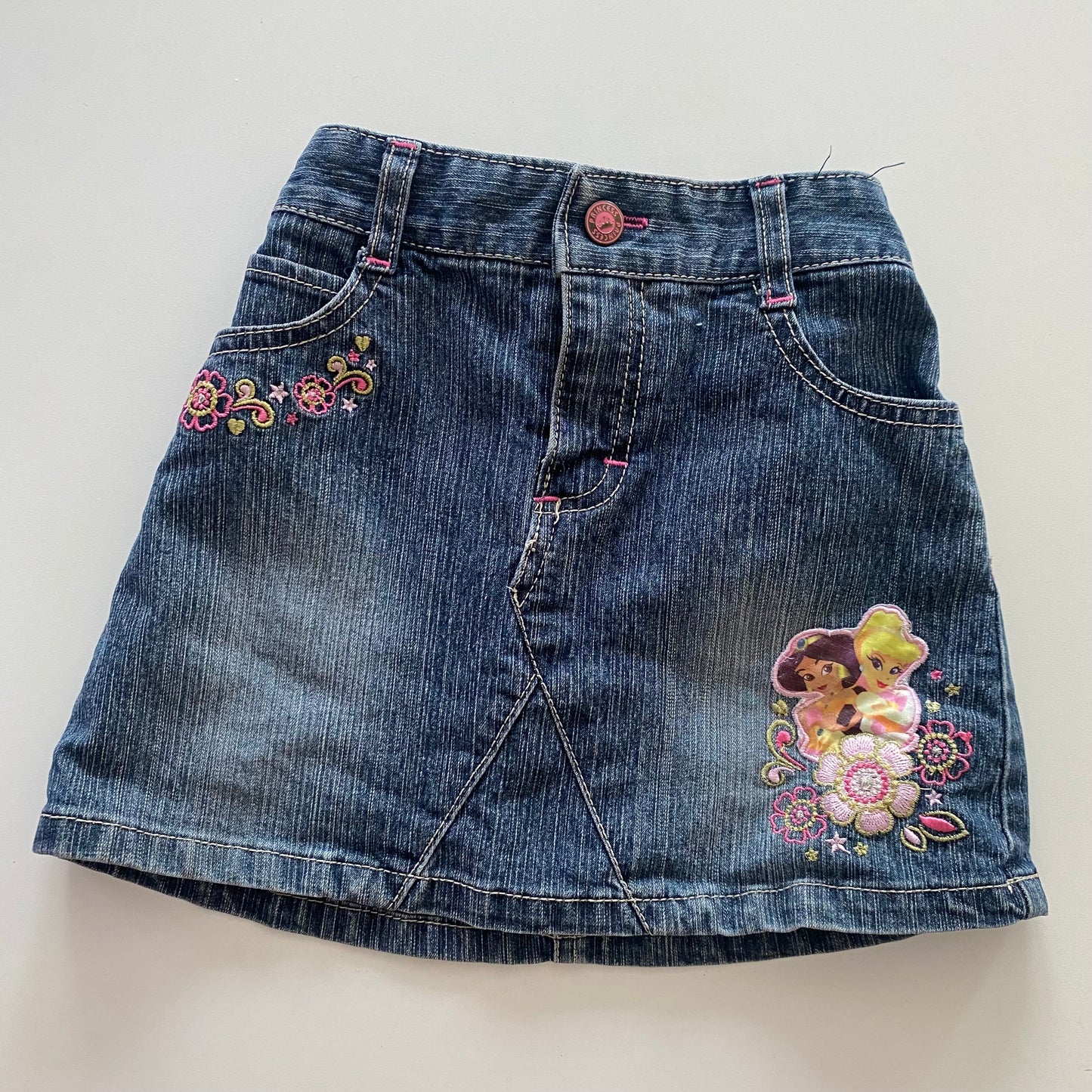Disney Princess Denim Skirt - Size 3