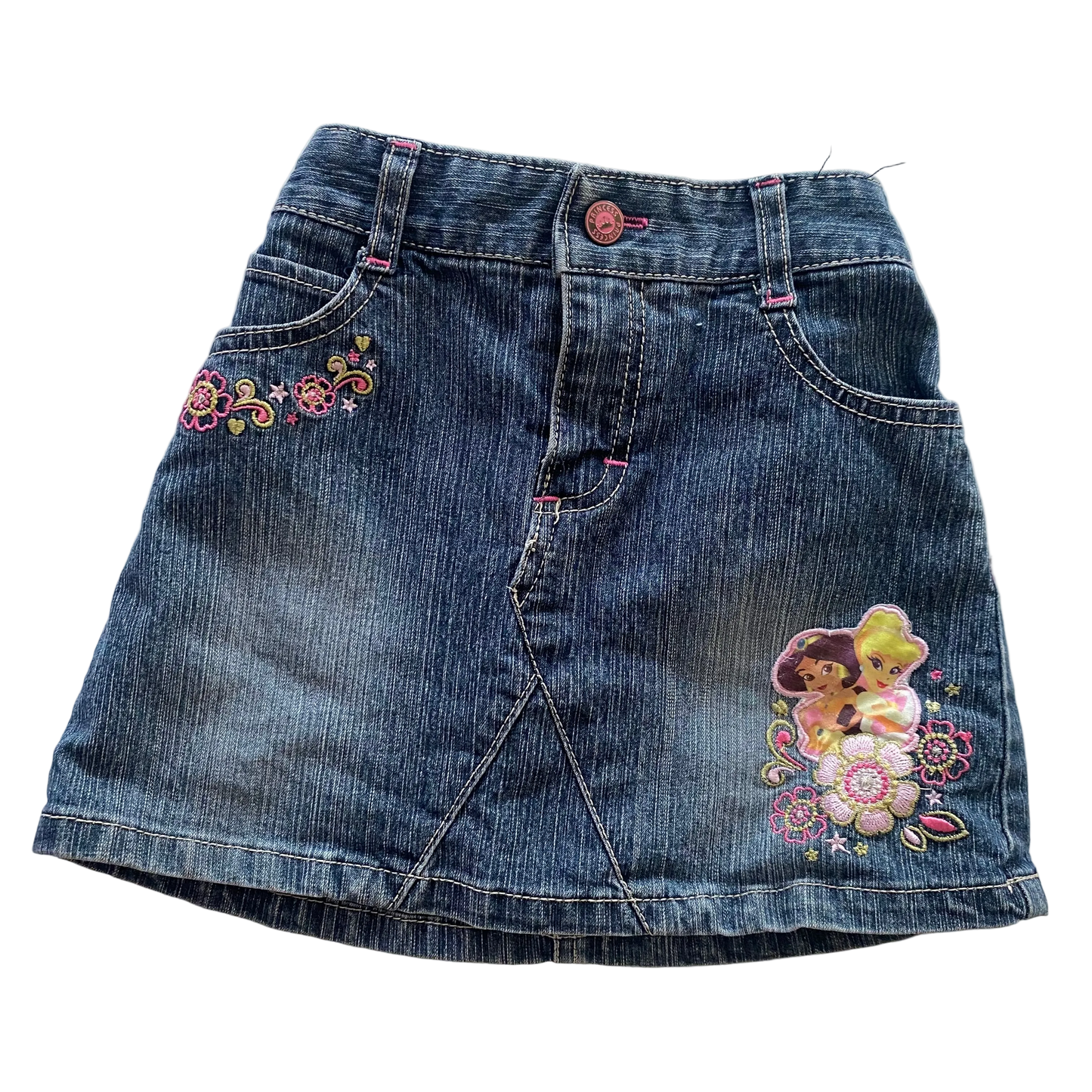 Disney Princess Denim Skirt - Size 3