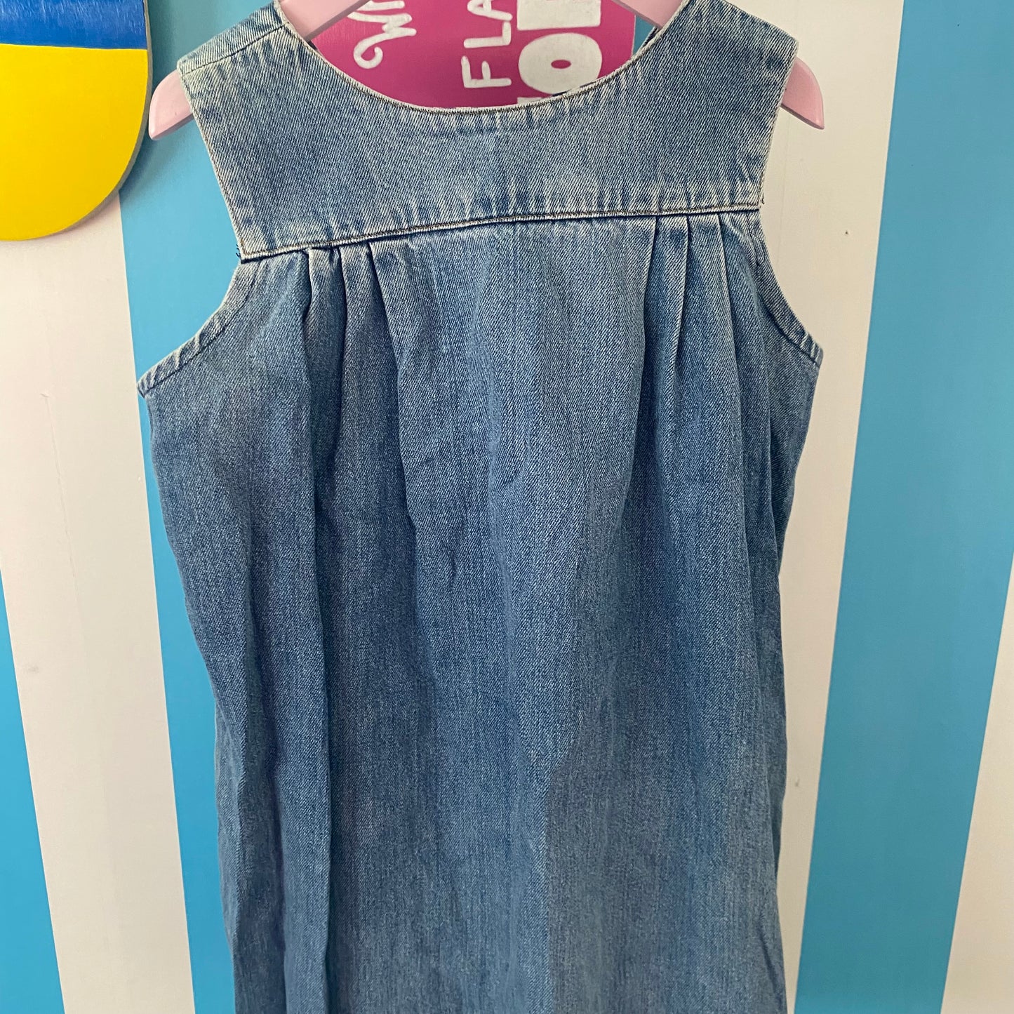 Vintage Denim Dress - Size 6