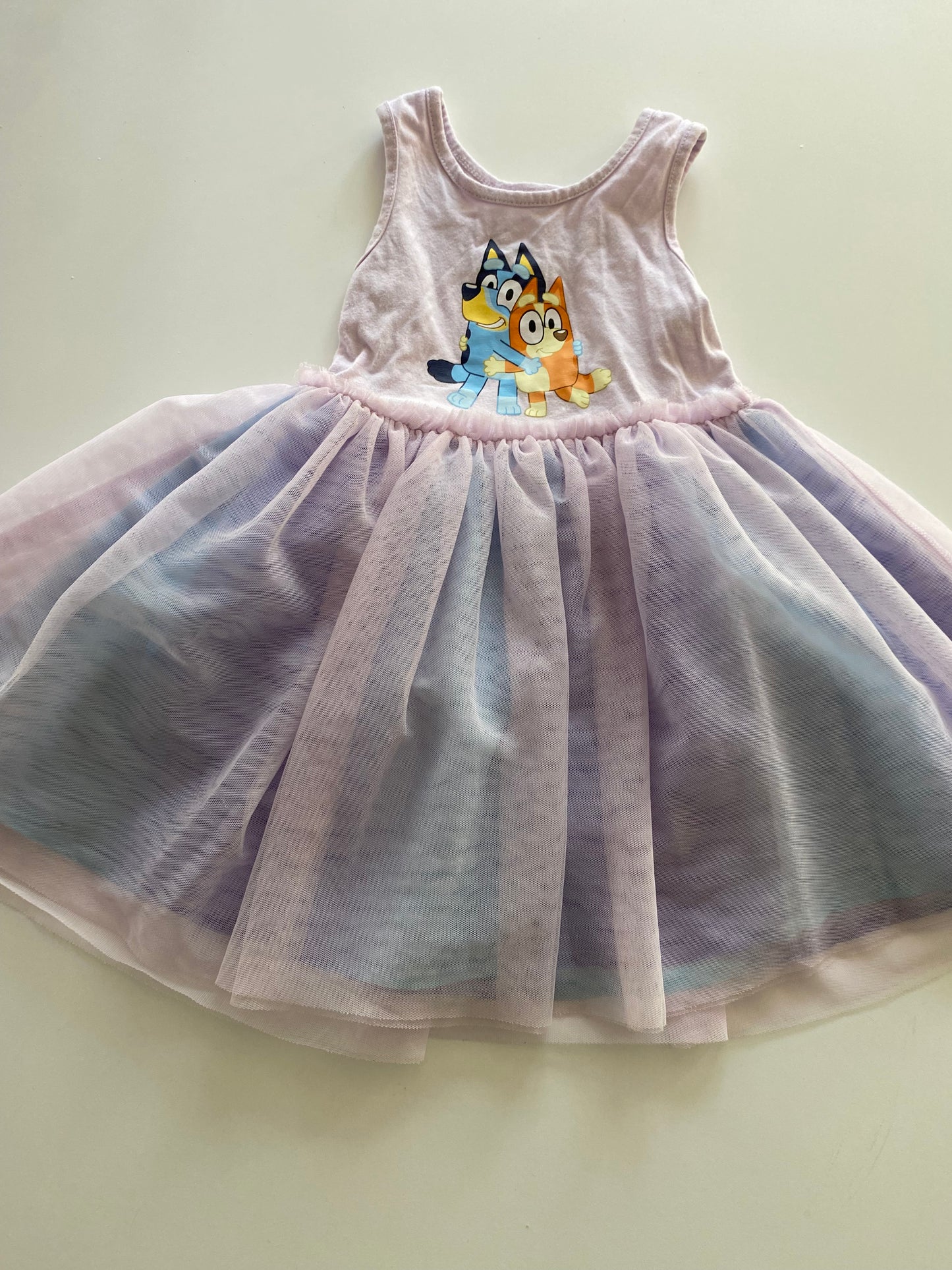 Bluey Tulle Dress - Size 2