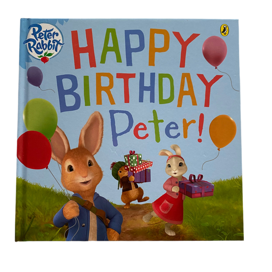 Beatrix Potter Happy Birthday Peter Rabbit Book