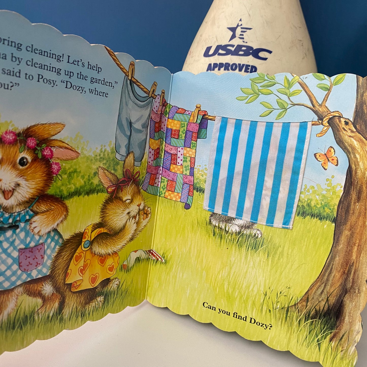Vintage Busy Bunnies Touch & Feel Board Book