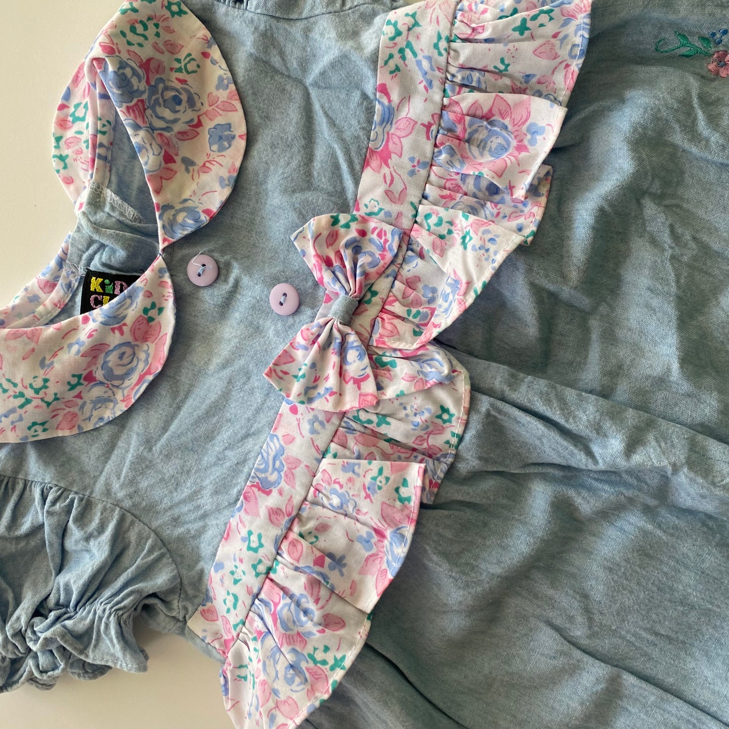Vintage Kids Club Romper - Size 6-12M