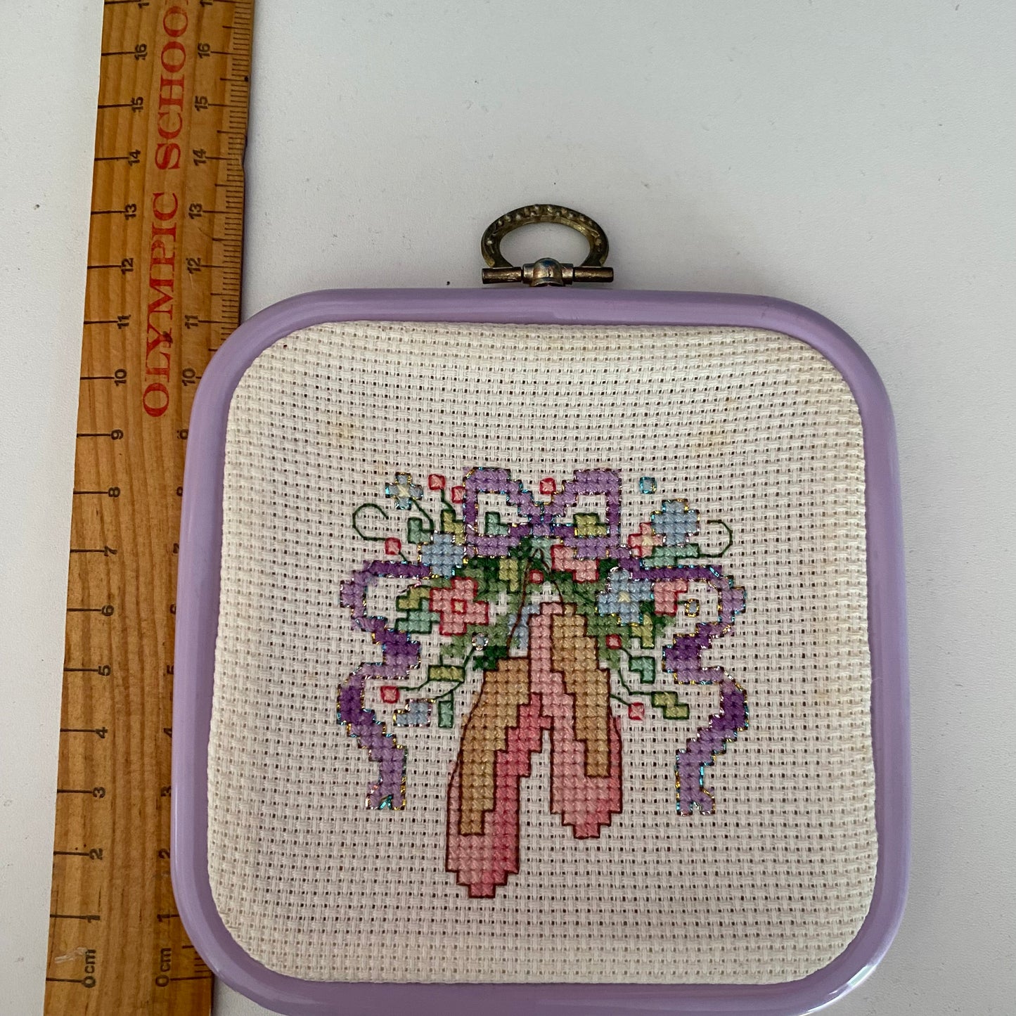 Ballerina Handmade Embroidery Hoop