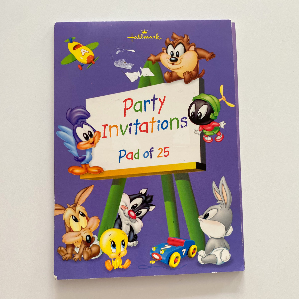 Vintage Loony Tunes Party Invitations