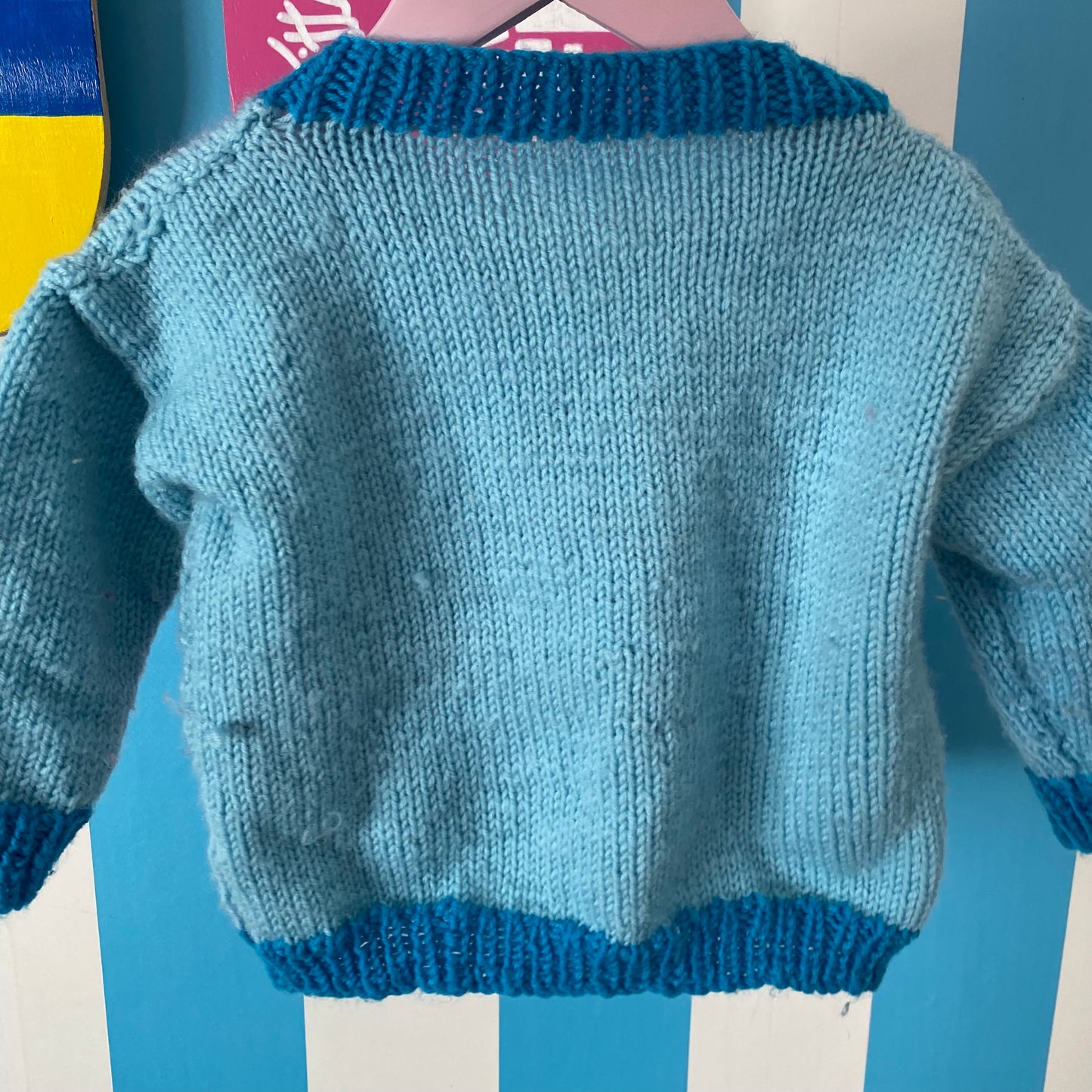Handmade My Little Pony Knit Jumper - Size 1-2Y