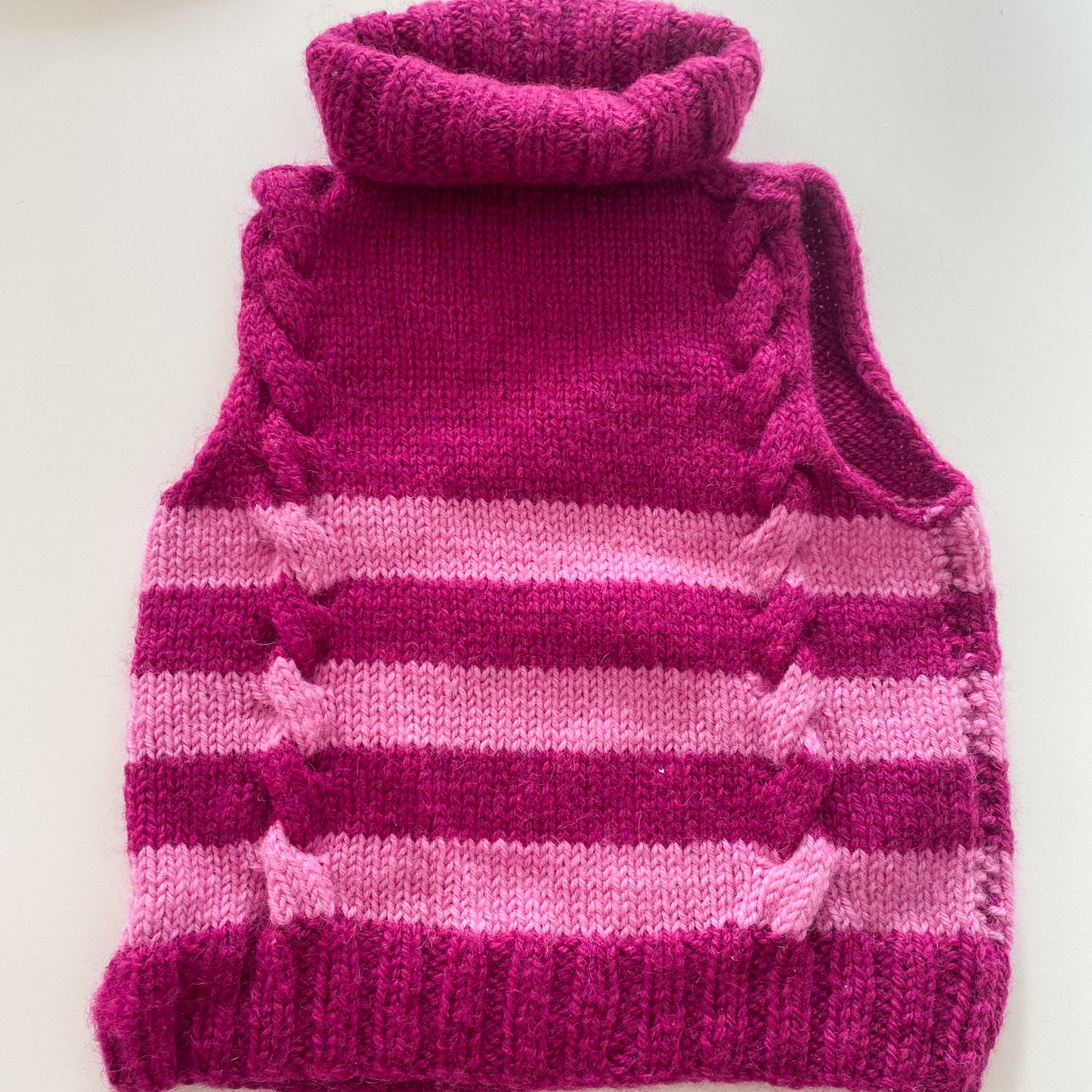 Handmade Knit Vest - Size 1