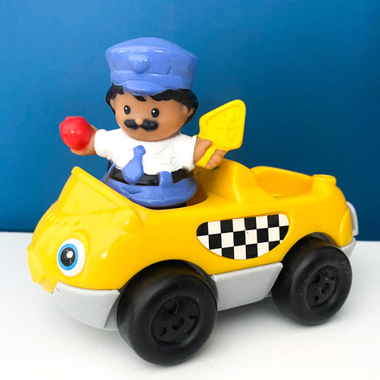 Fisher Price Little People Driver & Taxi