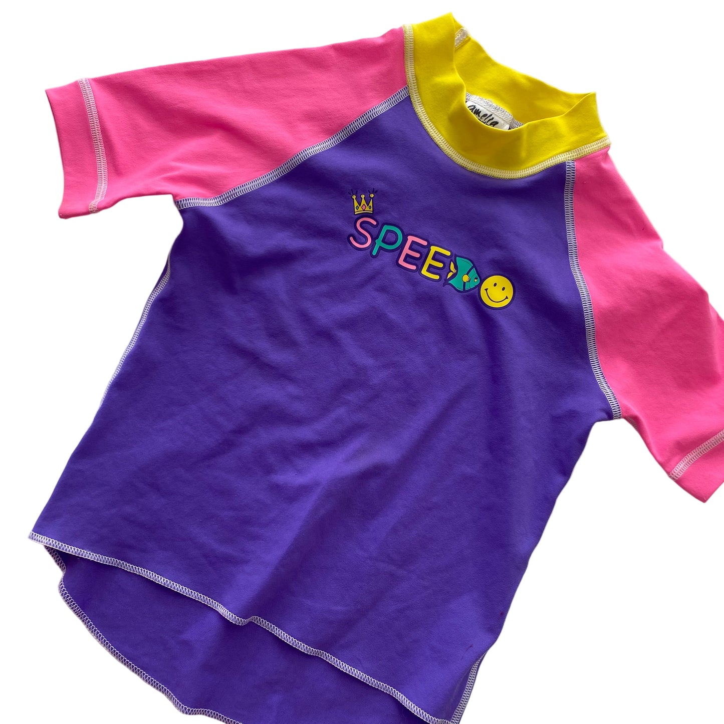 Vintage Speedo Swim Top - Size 6Y