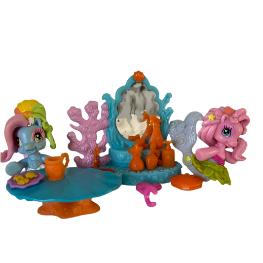 My Little Pony Ponyville Mermaid Get Pretty & Teacups & Treats
