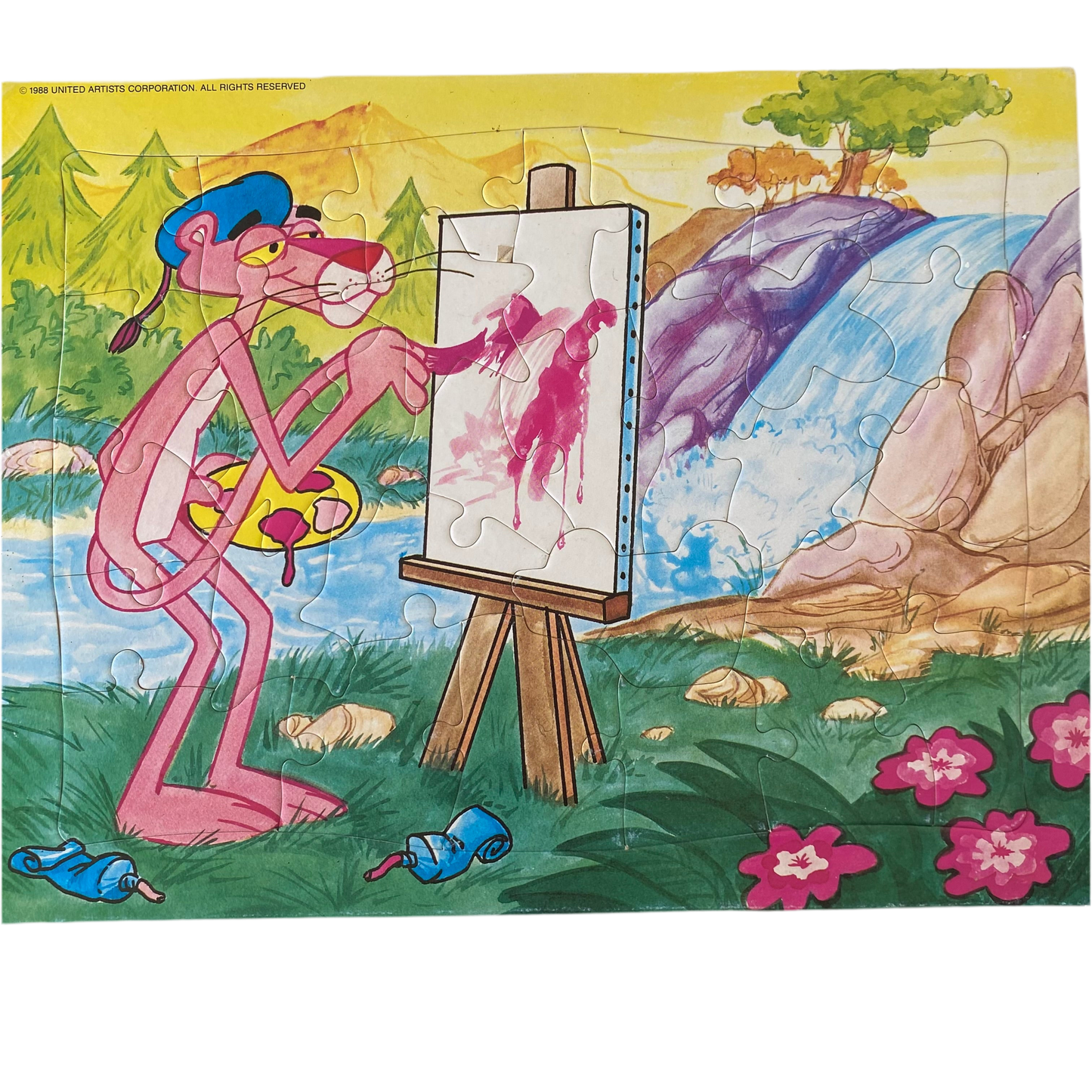 Vintage Pink Panther Puzzle