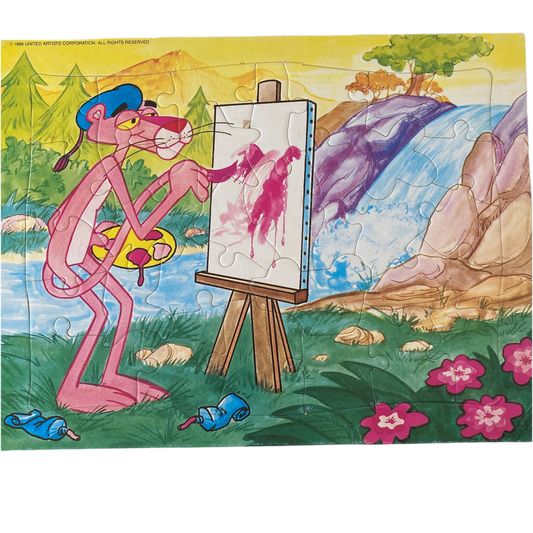 Vintage Pink Panther Puzzle