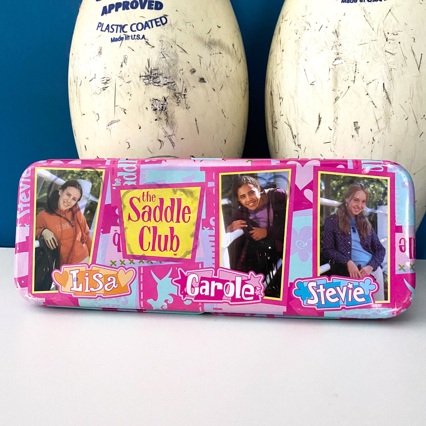 Y2K Saddle Club Tin Pencil Case
