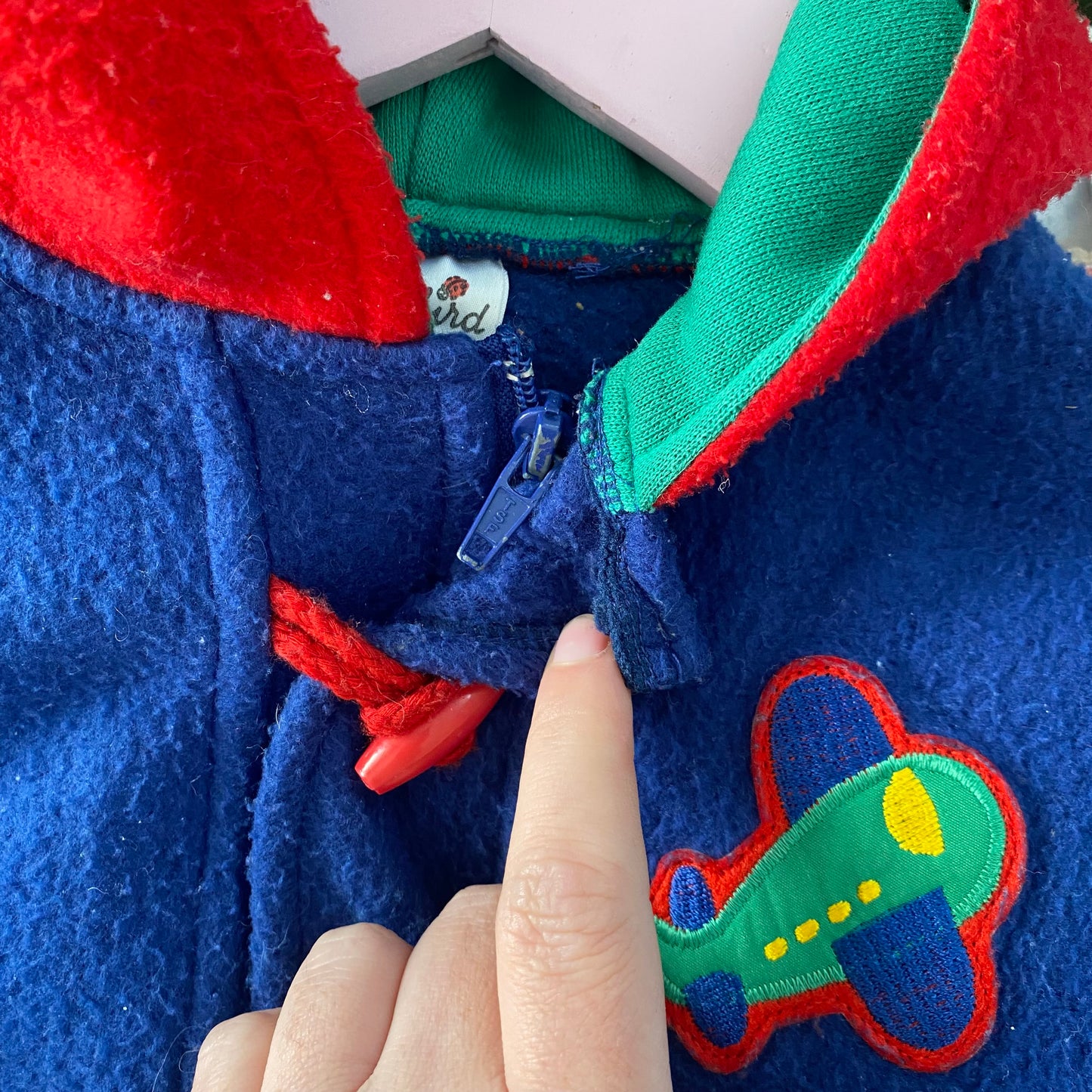 Vintage Ladybird Fleece Coat - Size 2