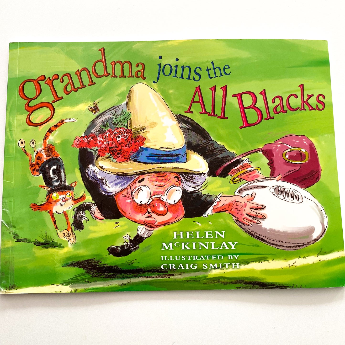 Grandma Joins The All Blacks Book