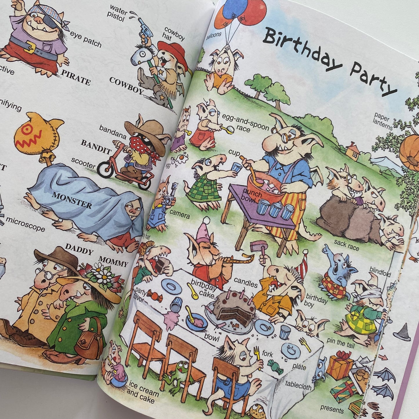 Mercer Mayer Little Monsters Word Book