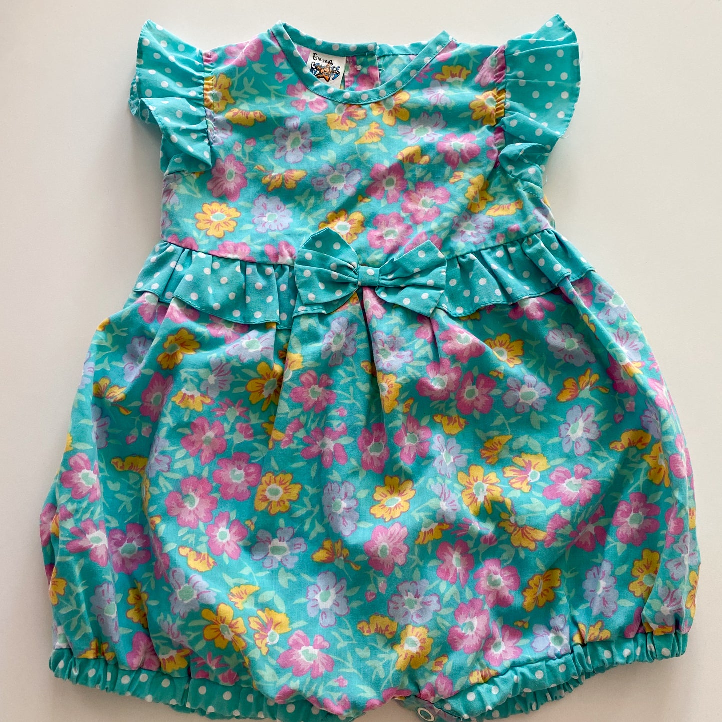 Vintage Cuties By Judy Romper - Size 1-2Y