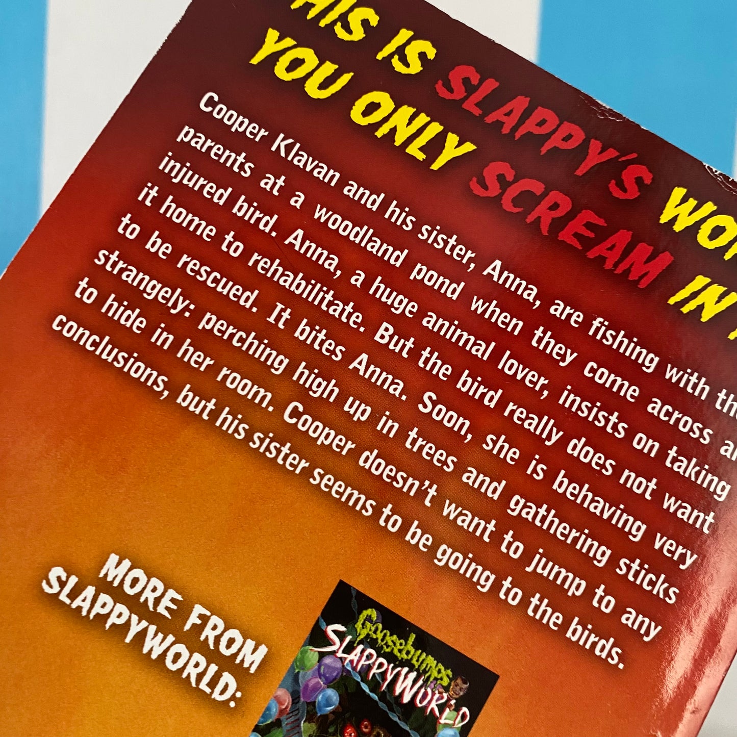 Goosebumps Slappy World Night Of The Squawker Chapter Book