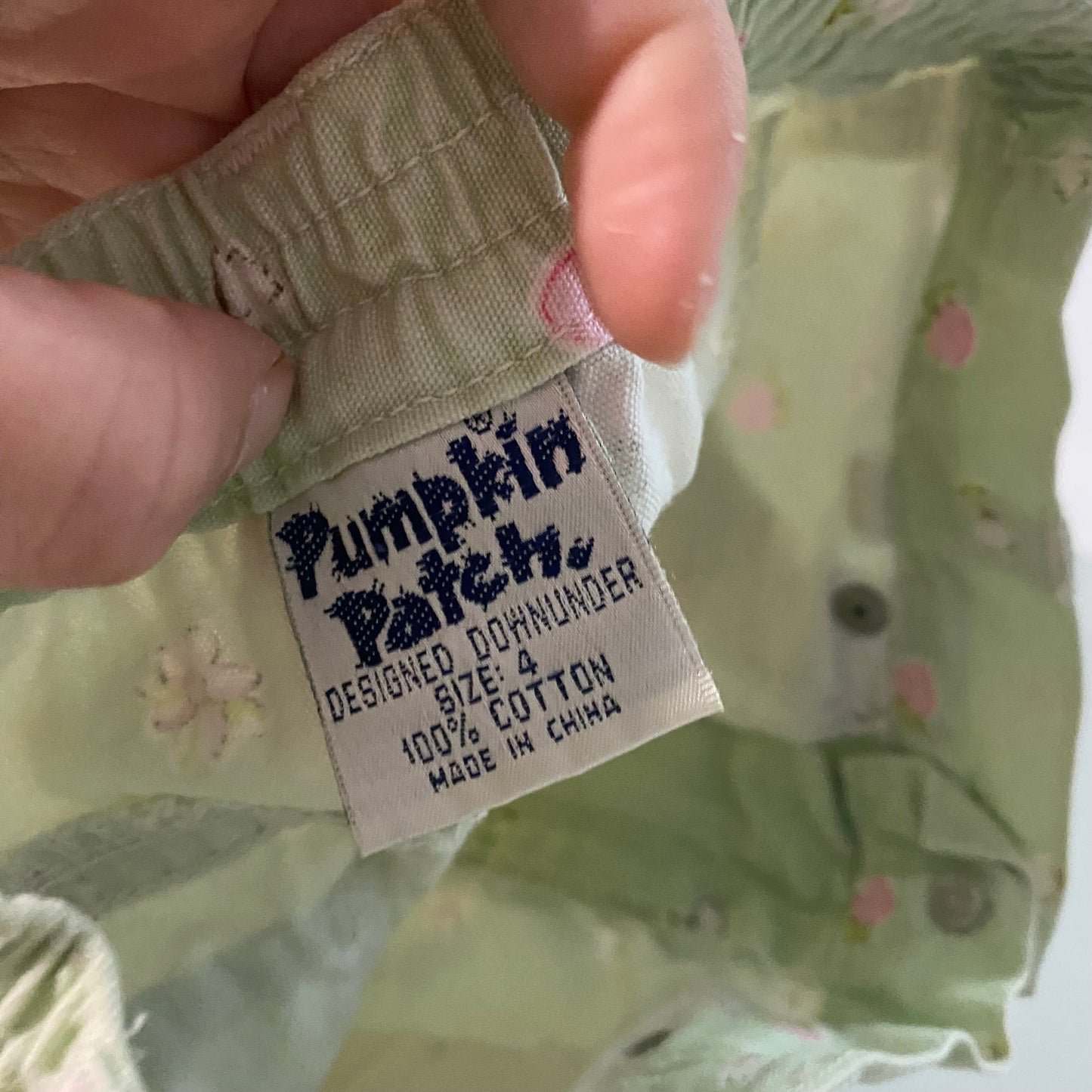 Vintage Pumpkin Patch Skirt - Size 4