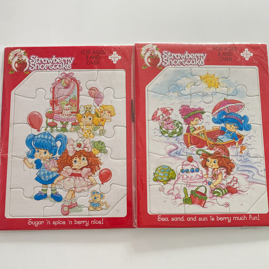 Vintage Strawberry Shortcake Puzzle Bundle