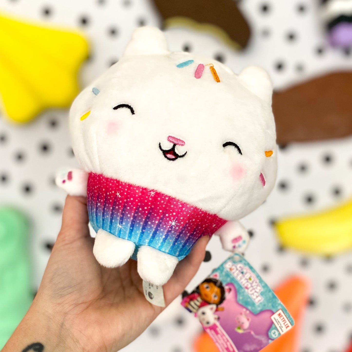 Gabby Dollhouse Cakey Plush (NEW)