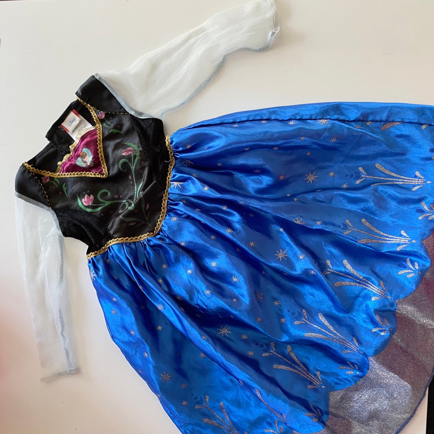 Disney Frozen Anna Costume - Size 3-5Y
