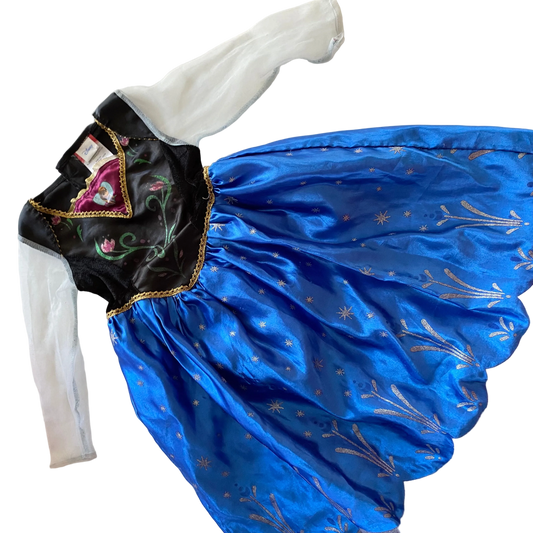 Disney Frozen Anna Costume - Size 3-5Y