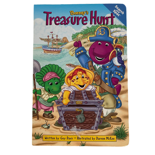 Barney Treasure Hunt Look & Find Book
