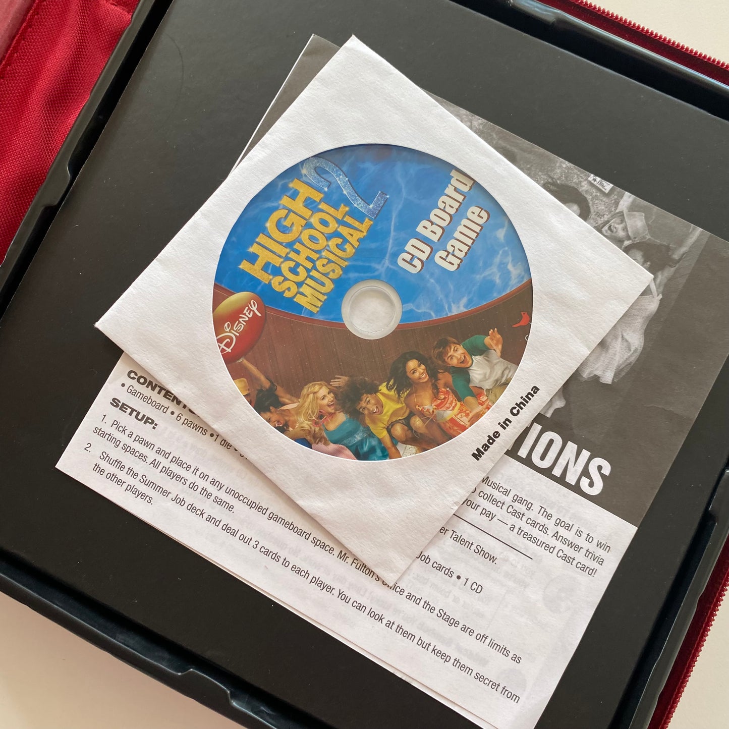 High School Musical CD Board Game