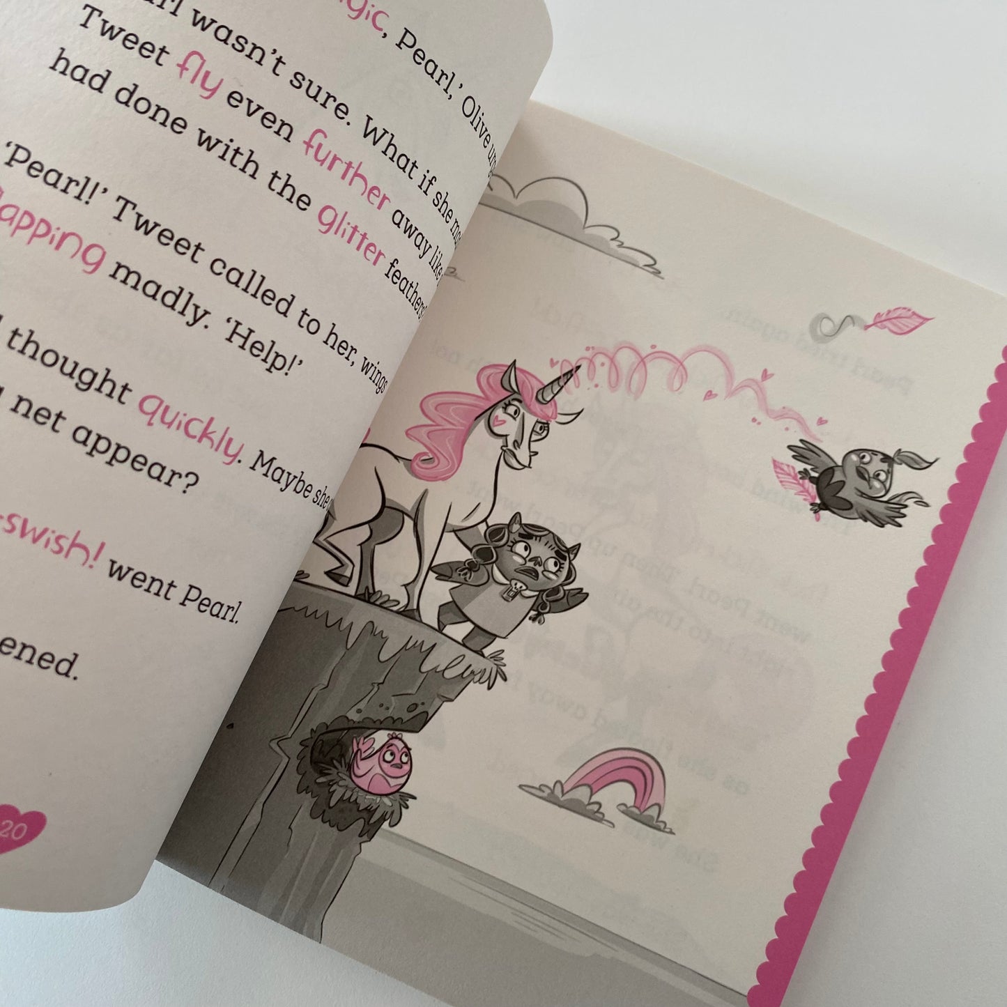 Chapter Book - Pearl The Flying Unicorm