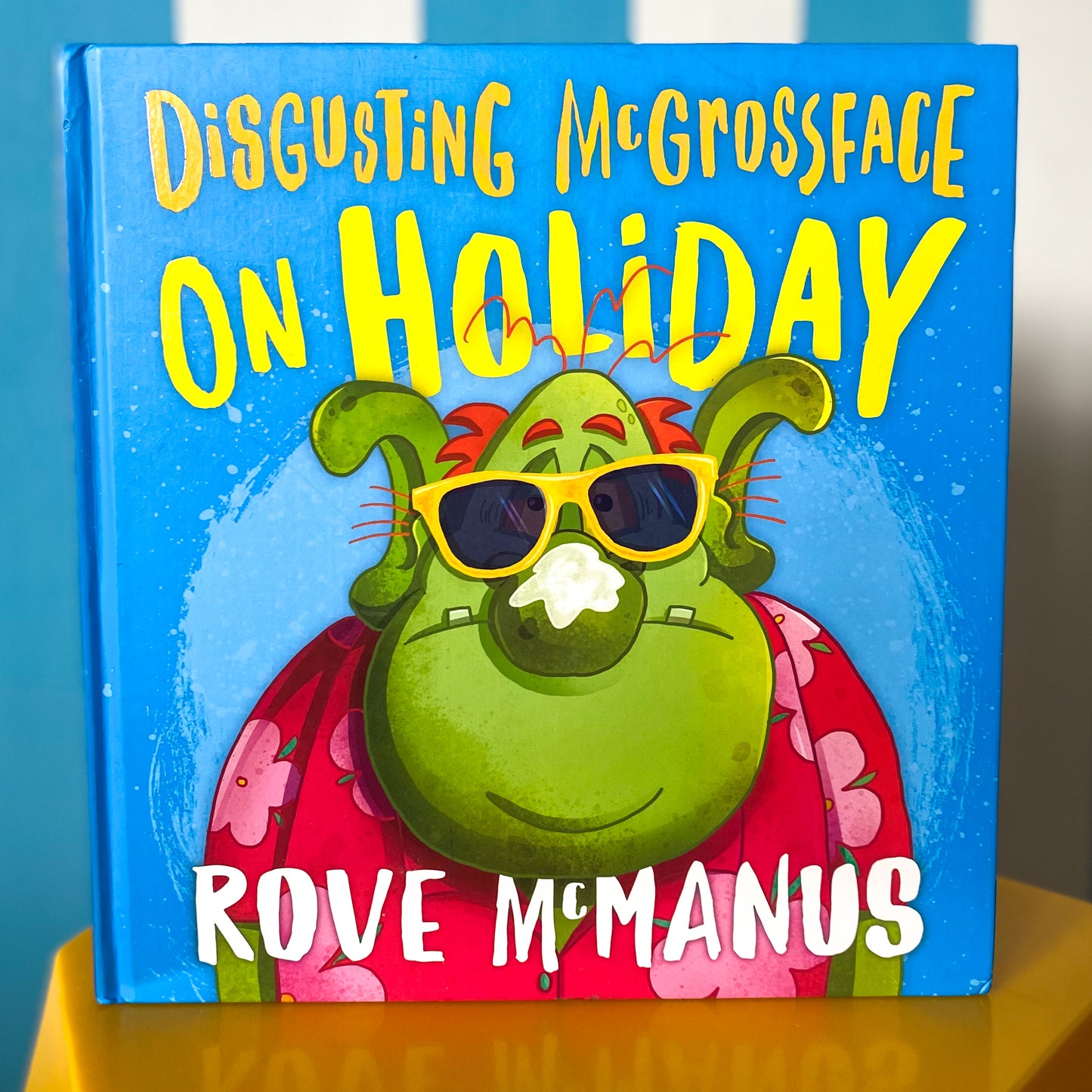 Disgusting McGrossFace On Holiday Book