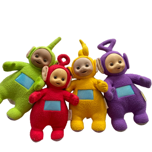 Vintage Teletubbies Plush Set