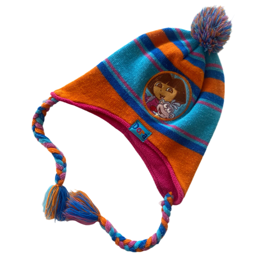 Dora The Explorer Beanie - Size 5-8Y
