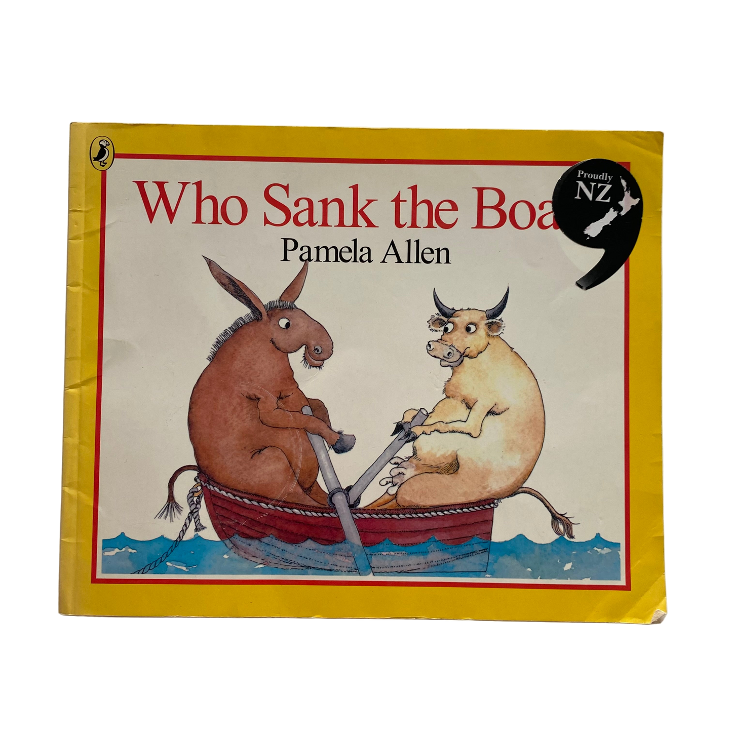 Who Sank The Boat Book