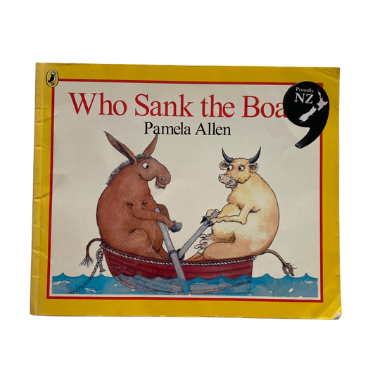 Who Sank The Boat Book